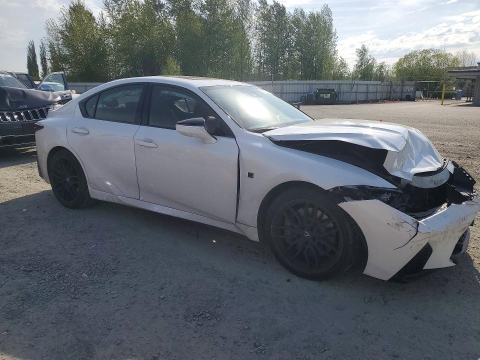2023 Lexus Is VIN JTHAP1D26P5002140 COPART salvage auction — FRONT END, Salvage Title, sold $28,250 on 2026-07-13 (photo 4)