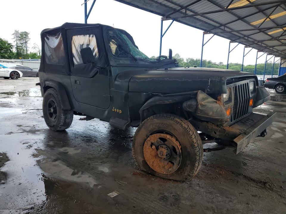 1995 Jeep Wrangler / VIN 1J4FY19P3SP313282 COPART salvage auction — ROLLOVER, GA - CERT OF TITLE-SALVAGE, sold $400 on 2026-07-02 (photo 4)