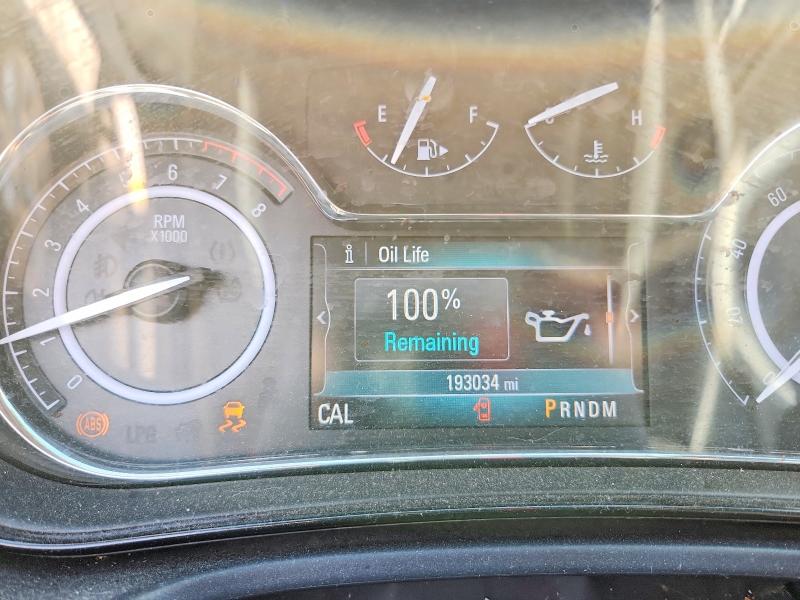 2016 Buick Regal VIN 2G4GK5EX9G9143066 COPART salvage auction — FRONT END, OH - CERT OF TITLE-REPOSSESSION, sold $200 on 2026-07-02 (photo 9)