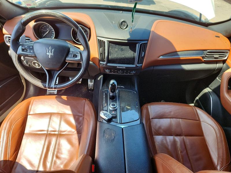 2017 Maserati Levante VIN ZN661YUS1HX214045 COPART salvage auction — Burn Engine, LA - CERT OF TITLE-SALVAGE, sold $3,250 on 2026-08-12 (photo 8)