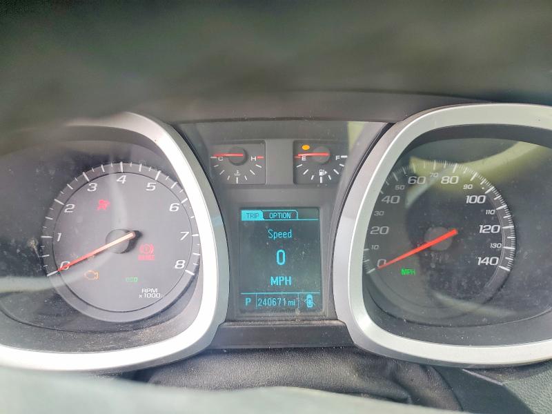 2013 Chevrolet Equinox VIN 2GNALDEK7D6387406 COPART salvage auction — FRONT END, Al - Cert Of Title-Salvage Title, sold $300 on 2026-07-02 (photo 9)