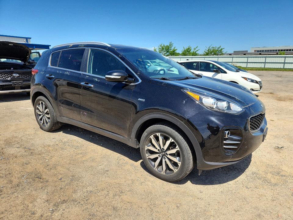 2018 Kia Sportage VIN KNDPNCAC8J7355694 COPART salvage auction — HAIL, Wi - Certificate Of Title, sold $3,200 on 2026-07-28 (photo 4)