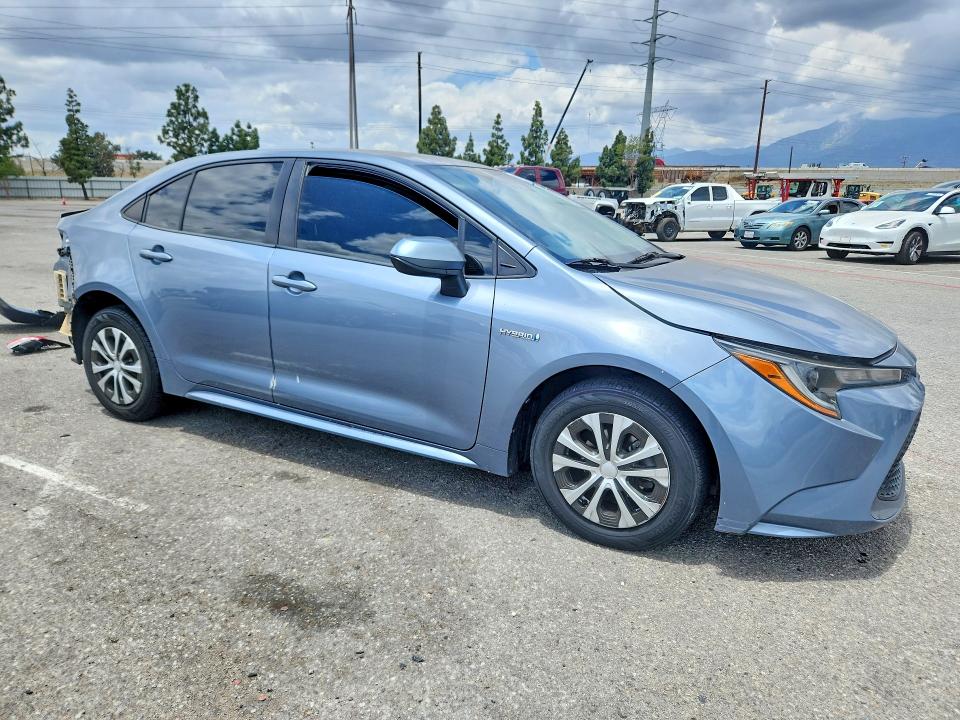 2021 Toyota VIN JTDEAMDE9MJ008291 COPART salvage auction — REAR END, Ca - Salvage Certificate, sold $6,700 on 2026-07-28 (photo 4)