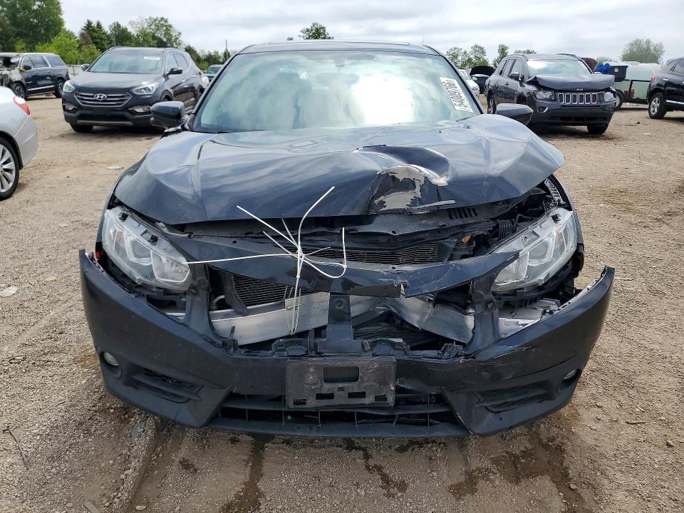 2018 Honda Civic VIN JHMFC1F33JX023921 COPART salvage auction — FRONT END, Il - Salvage Certificate, sold $2,450 on 2026-07-28 (photo 5)