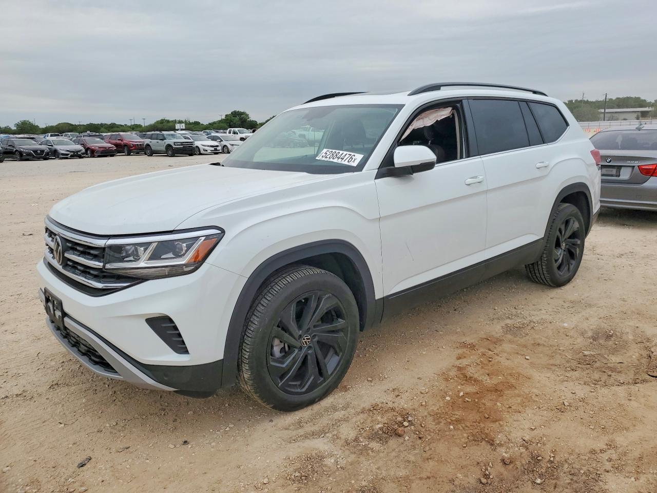 2023 Volkswagen Atlas VIN 1V2KR2CA9PC551517 COPART salvage auction — Side, TX - SALVAGE VEHICLE TITLE, sold $9,600 on 2026-07-09 (photo 1)