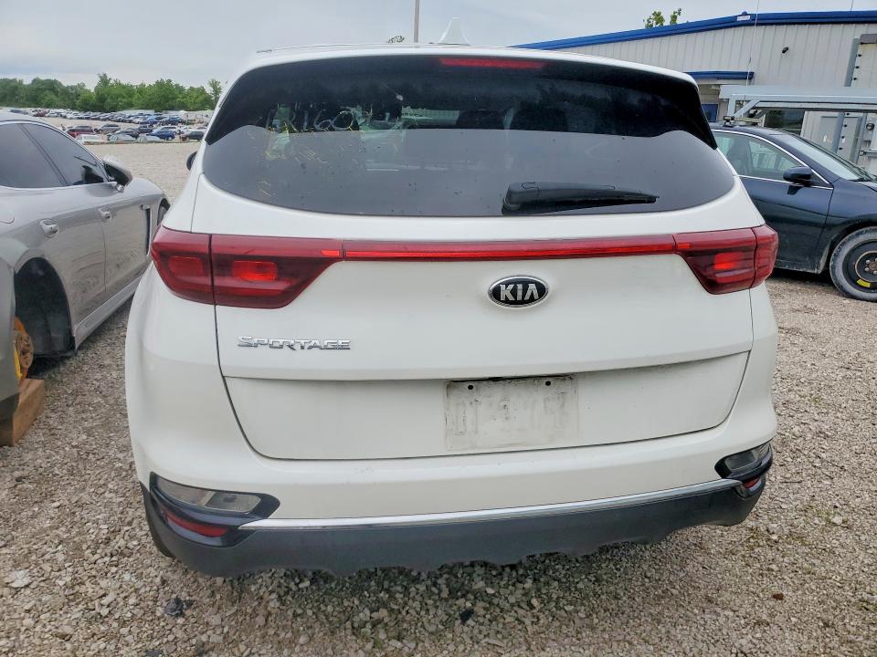 2021 Kia Sportage VIN KNDPMCAC8M7938452 COPART salvage auction — SIDE, MO - SALVAGE CERTIFICATE OF TITLE, sold $175 on 2026-07-28 (photo 6)
