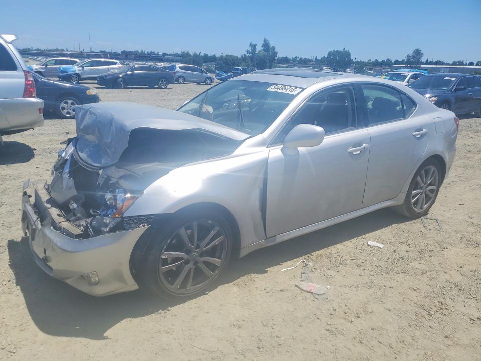 2006 Lexus Is VIN JTHBK262665014423 COPART salvage auction — FRONT END, Ca - Salvage Certificate, sold $15 on 2026-07-21 (photo 1)