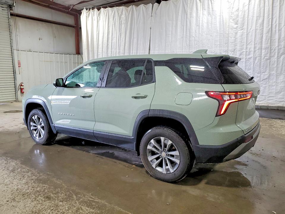 2025 Chevrolet Equinox VIN 3GNAXHEG5SL142605 COPART salvage auction — FRONT END, VA - CERT OF TITLE - SALVAGE, sold $8,300 on 2026-07-28 (photo 2)