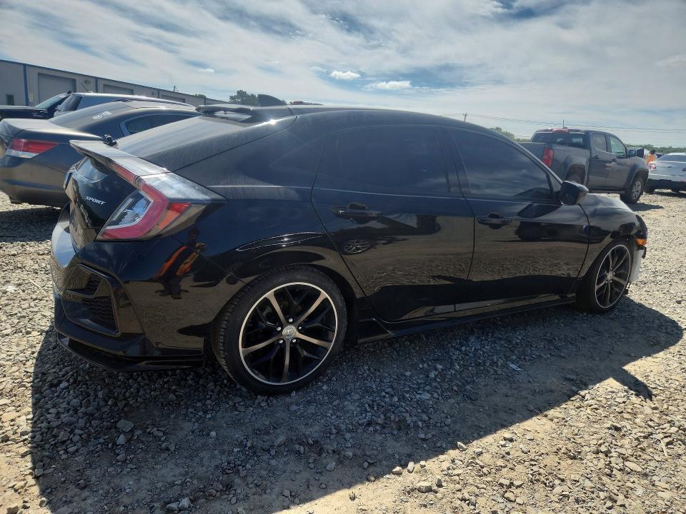 2021 Honda Civic VIN SHHFK7H41MU202758 COPART salvage auction — FRONT END, Ar - Cert Of Title-Salvage, sold $4,350 on 2026-07-20 (photo 3)