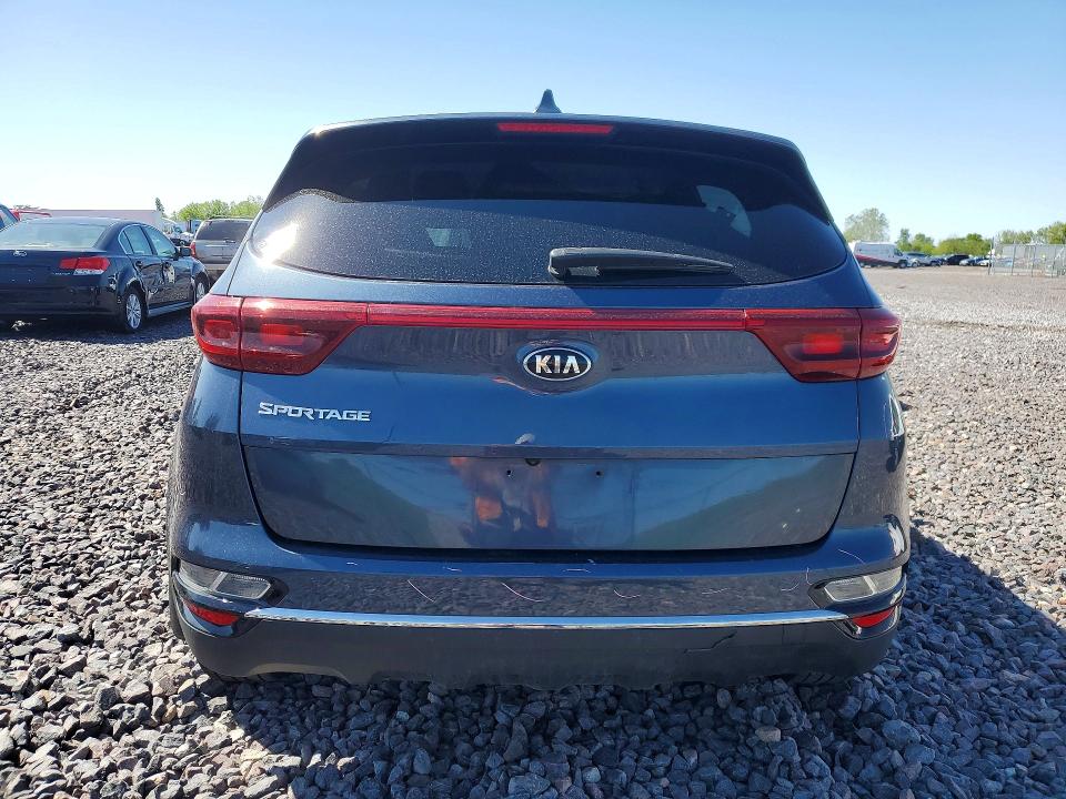 2021 Kia Sportage VIN KNDPMCAC1M7861097 COPART salvage auction — FRONT END, In - Cert Of Title-Salvage Title, sold $2,300 on 2026-07-07 (photo 6)