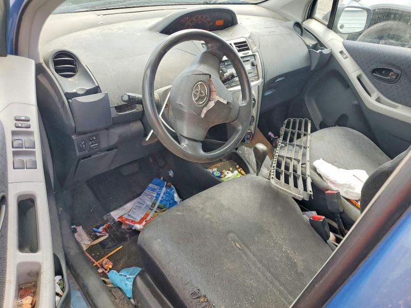 2011 Toyota Yaris VIN JTDKT4K30B5334968 COPART salvage auction — FRONT END, Ca - Salvage Certificate, sold $15 on 2026-07-28 (photo 8)