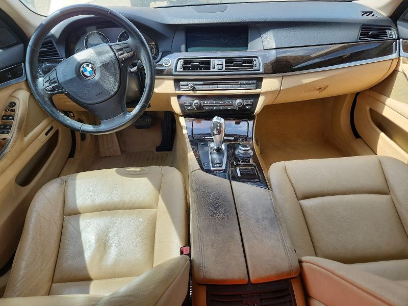 2011 BMW 5er VIN WBAFR7C55BC807225 COPART salvage auction — MECHANICAL, Tx - Certificate Of Title, sold $575 on 2026-07-07 (photo 8)