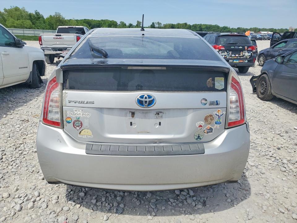 2012 Toyota Prius VIN JTDKN3DU0C5379341 COPART salvage auction — FRONT END, Salvage Title, sold $1,200 on 2026-07-09 (photo 6)