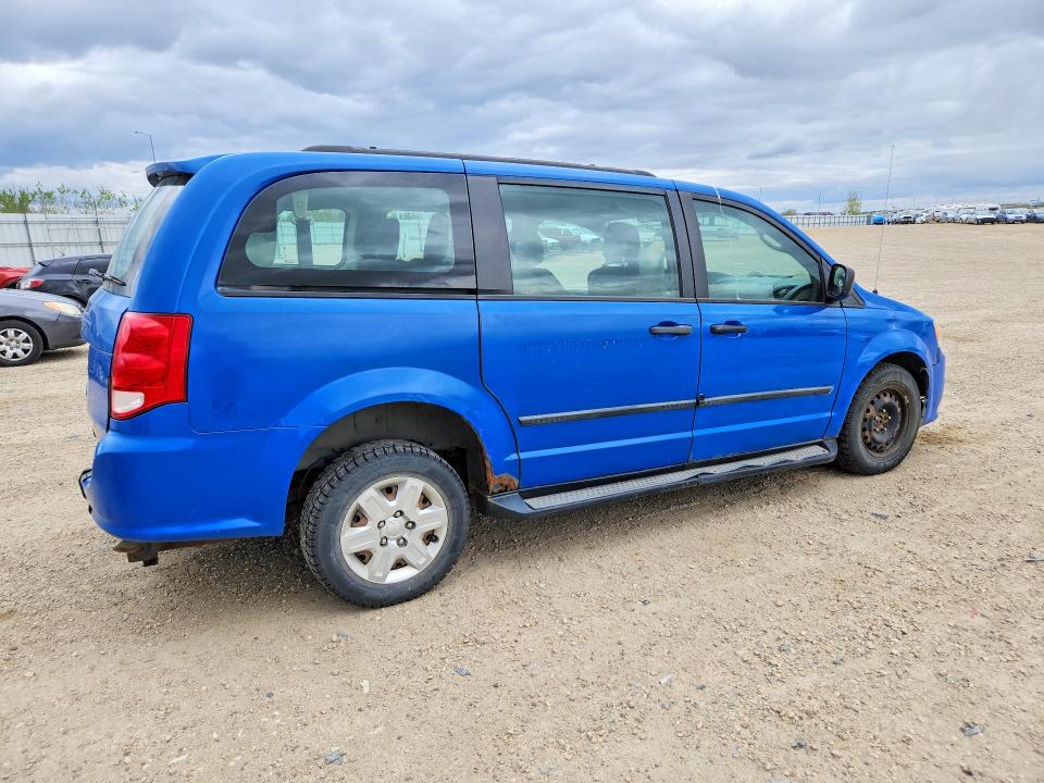 2012 Dodge Grand caravan VIN 2C4RDGBG2CR271912 COPART salvage auction — FRONT END, Ab - Bos - Active, sold $475 on 2026-07-09 (photo 3)