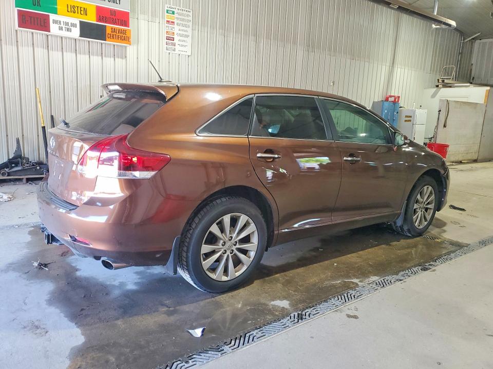 2013 Toyota Venza VIN 4T3BA3BB0DU043387 COPART salvage auction — SIDE, Pa - Certificate Of Salvage, sold $6,600 on 2026-07-06 (photo 3)