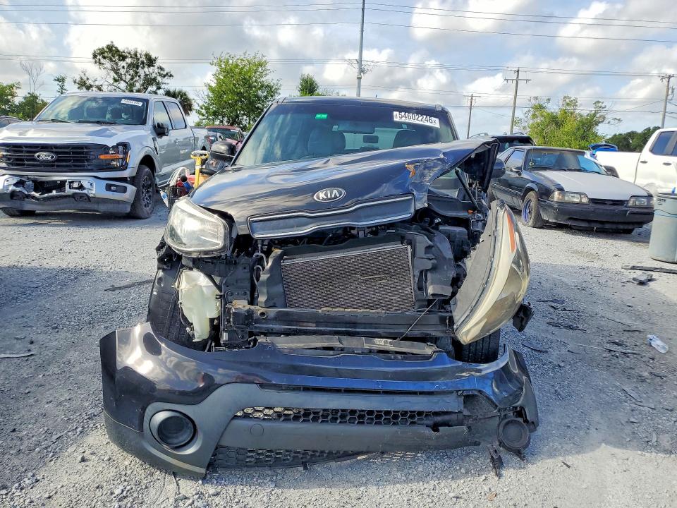 2018 Kia Soul VIN KNDJN2A23J7626538 COPART salvage auction — FRONT END, Fl - Cert Of Title Slvg Rebuildable, sold $1,600 on 2026-07-14 (photo 5)