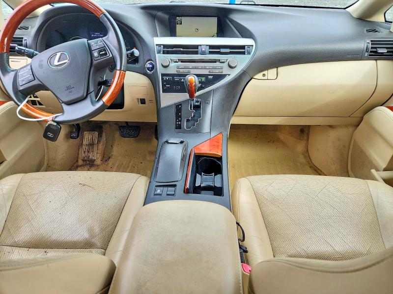2011 Lexus Rx 450h VIN JTJBC1BA4B2037584 COPART salvage auction — MINOR DENT/SCRATCHES, Nj - Certificate Of Title (P), sold $3,800 on 2026-07-13 (photo 8)