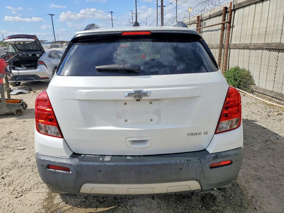 2015 Chevrolet Trax VIN KL7CJLSB5FB218312 COPART salvage auction — FRONT END, Ca - Salvage Certificate, sold $275 on 2026-07-09 (photo 6)
