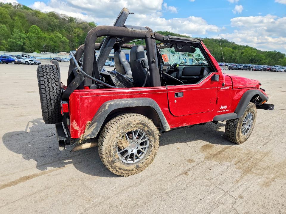 2004 Jeep Wrangler / VIN 1J4FA49S34P755458 COPART salvage auction — ROLLOVER, Pa - Certificate Of Salvage, sold $875 on 2026-07-02 (photo 3)