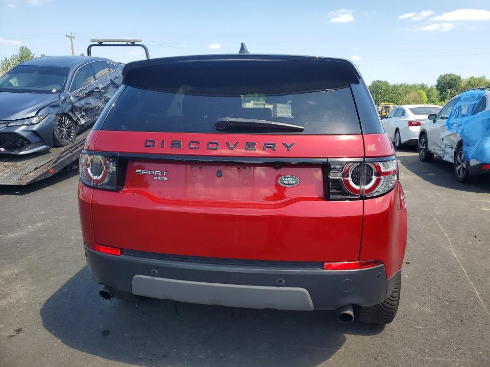 2017 Land rover Discovery VIN SALCR2BG7HH703514 COPART salvage auction — FRONT END, Or - Salvage Title Certificate, sold $2,850 on 2026-07-27 (photo 6)
