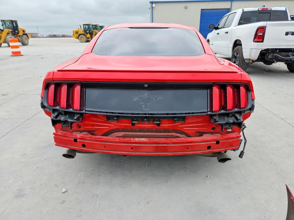 2015 Ford Mustang VIN 1FA6P8AM9F5318027 COPART salvage auction — FRONT END, Tx - Salvage Vehicle Title, sold $650 on 2026-07-10 (photo 6)