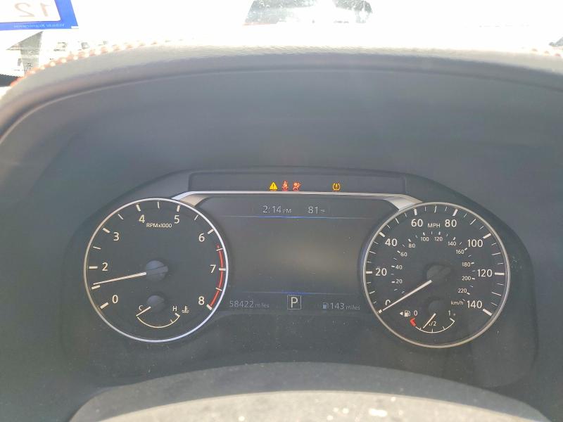 2022 Nissan Altima VIN 1N4BL4CV9NN395553 COPART salvage auction — FRONT END, Tx - Salvage Vehicle Title, sold $4,500 on 2026-07-02 (photo 9)