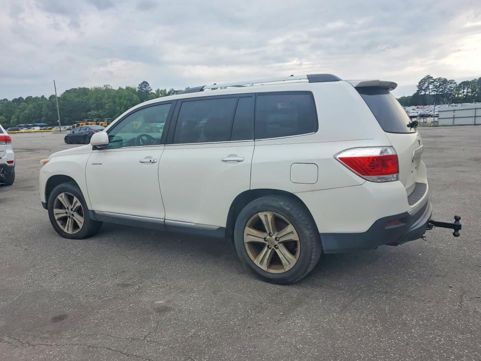 2012 Toyota Highlander VIN 5TDDK3EH8CS103244 COPART salvage auction — MECHANICAL, Nc - Dealer Only Clean Title, sold $6,800 on 2026-07-28 (photo 2)