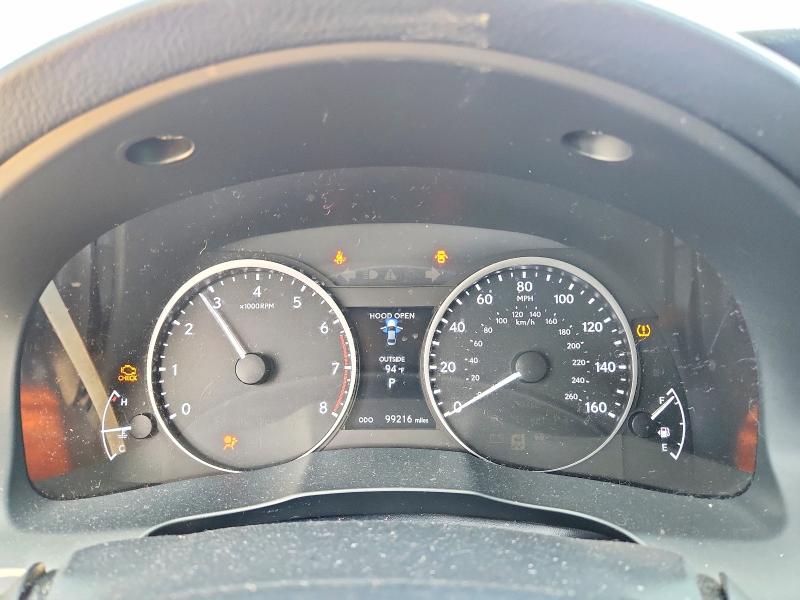 2015 Lexus VIN JTHBK1GG7F2158522 COPART salvage auction — FRONT END, Tx - Salvage Vehicle Title, sold $2,050 on 2026-07-02 (photo 9)