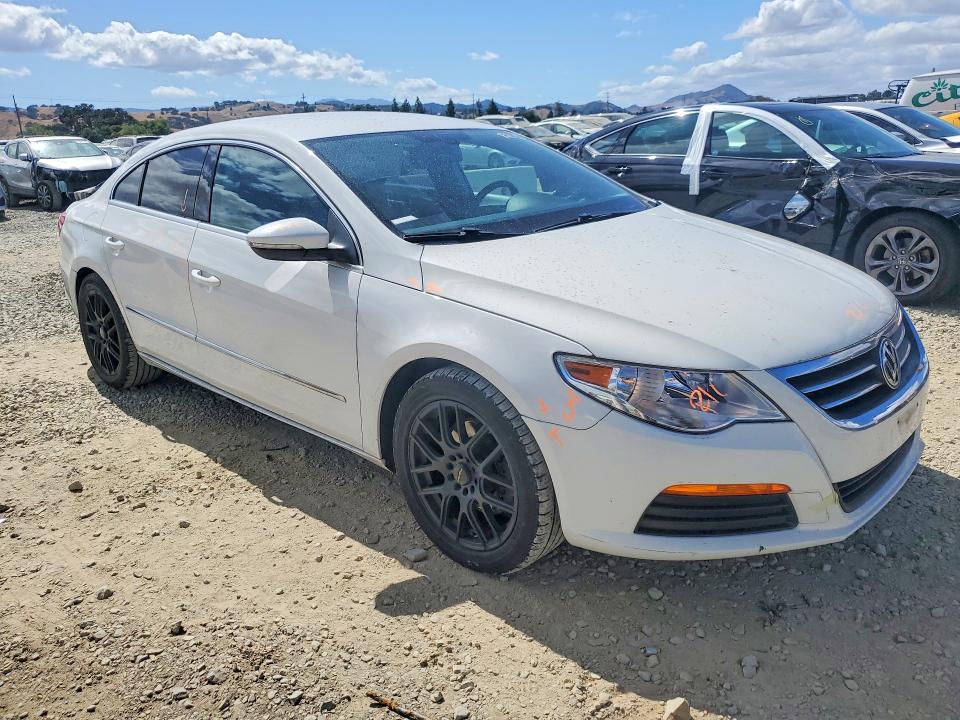 2012 Volkswagen Passat cc VIN WVWMN7ANXCE540923 COPART salvage auction — REAR END, Ca - Non-Repairable Vehicle Cert, sold $550 on 2026-08-18 (photo 4)