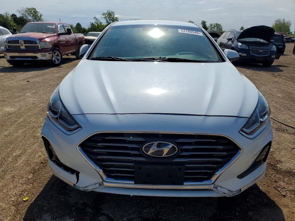 2019 Hyundai Sonata VIN 5NPE24AF7KH802402 COPART salvage auction — VANDALISM, IL - SALVAGE CERTIFICATE, sold $3,850 on 2026-07-09 (photo 5)
