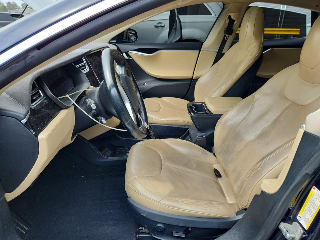 2015 Tesla Model S VIN 5YJSA1H22FFP74892 COPART salvage auction — Front End, VA - CERTIFICATE OF TITLE, sold $3,250 on 2026-07-01 (photo 7)