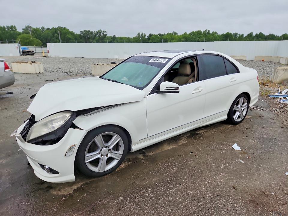 2010 Mercedes-benz C-klasse VIN WDDGF8BB3AF497253 COPART salvage auction — FRONT END, Ky - Bill Of Sale/Part Only/No Titl, sold $475 on 2026-07-02 (photo 1)