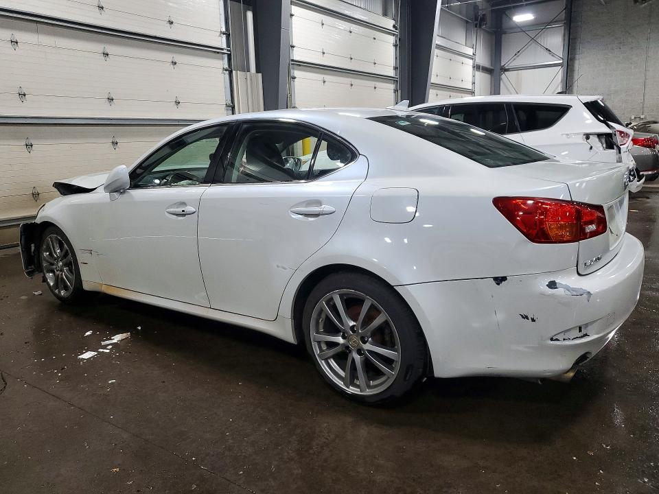 2008 Lexus Is VIN JTHBK262185064164 COPART salvage auction — FRONT END, Mn - Cert Of Title-Prior Salvage, sold $500 on 2026-07-14 (photo 2)