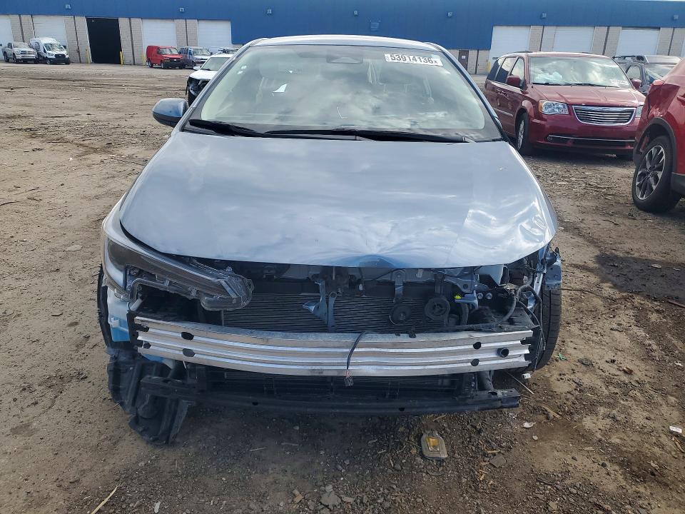 2025 Toyota VIN JTDBCMFE4SJ037656 COPART salvage auction — FRONT END, MI - CERTIFICATE OF TITLE, sold $4,950 on 2026-07-28 (photo 5)
