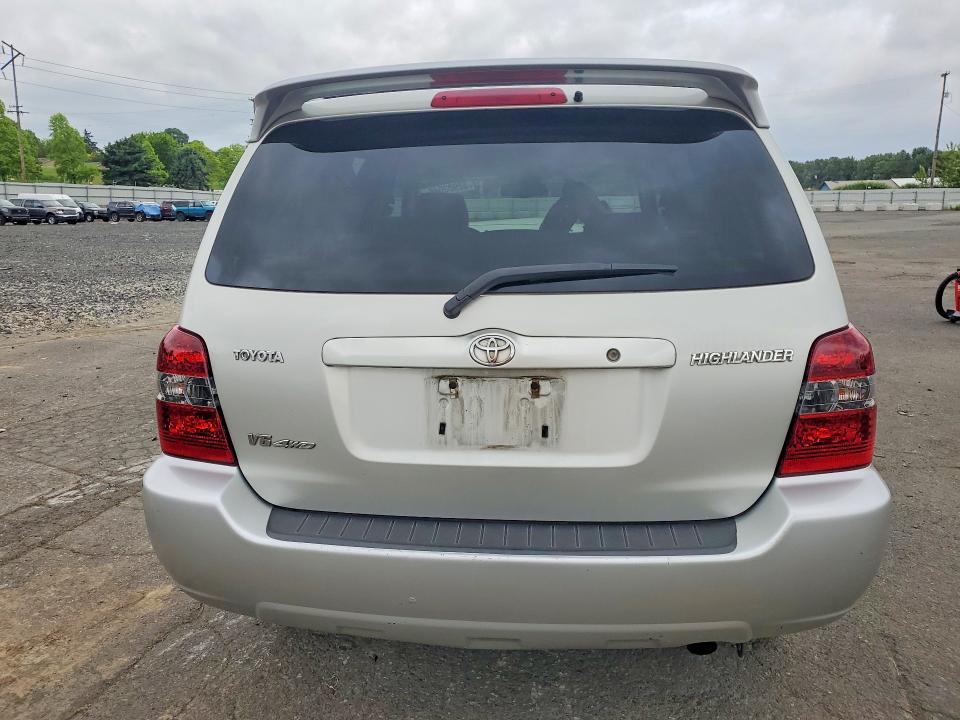 2004 Toyota Highlander VIN JTEEP21A440030978 COPART salvage auction — FRONT END, Or - Salvage Title Certificate, sold $500 on 2026-07-17 (photo 6)