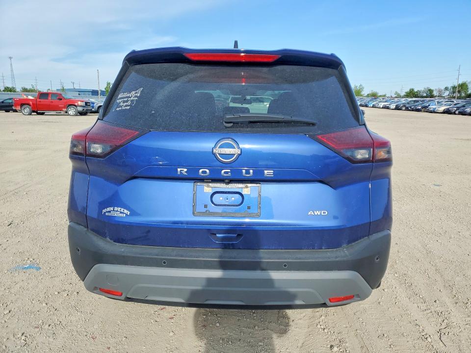2023 Nissan Rogue VIN 5N1BT3AB8PC877597 COPART salvage auction — HAIL, Ia - Cert Of Title-Salvage Title, sold $9,300 on 2026-07-29 (photo 6)