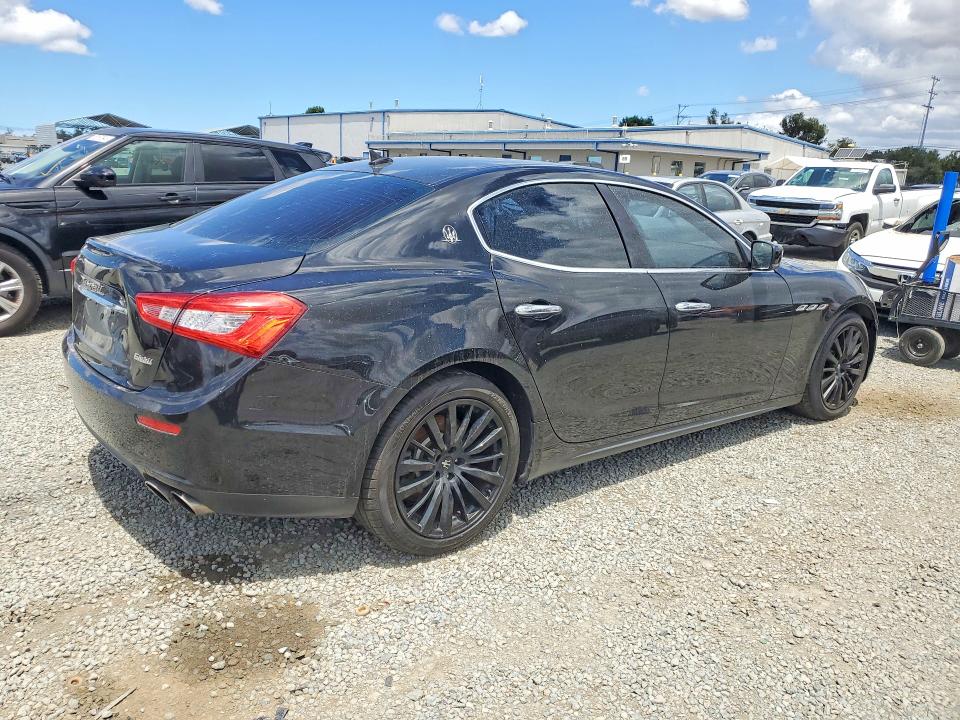 2016 Maserati Ghibli VIN ZAM57XSA6G1175689 COPART salvage auction — MINOR DENT/SCRATCHES, CA - DIS/DLR/EXP ONLY CLEAN TITLE, sold $4,100 on 2026-07-27 (photo 3)