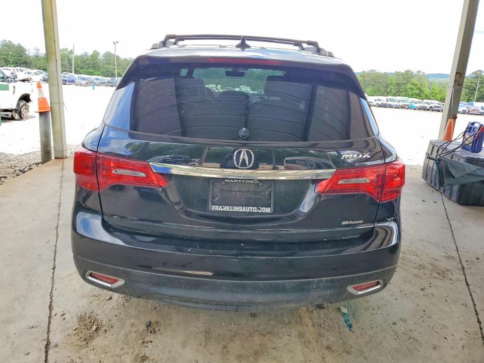 2016 Acura Mdx VIN 5FRYD4H42GB025501 COPART salvage auction — MECHANICAL, Ct - Certificate Of Title (P), sold $1,850 on 2026-07-09 (photo 6)