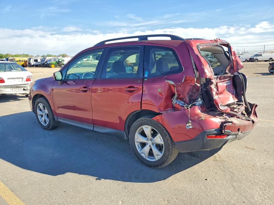 2015 Subaru VIN JF2SJADC4FH493595 COPART salvage auction — REAR END, Id - Salvage Certificate Of Title, sold $1,700 on 2026-07-23 (photo 2)