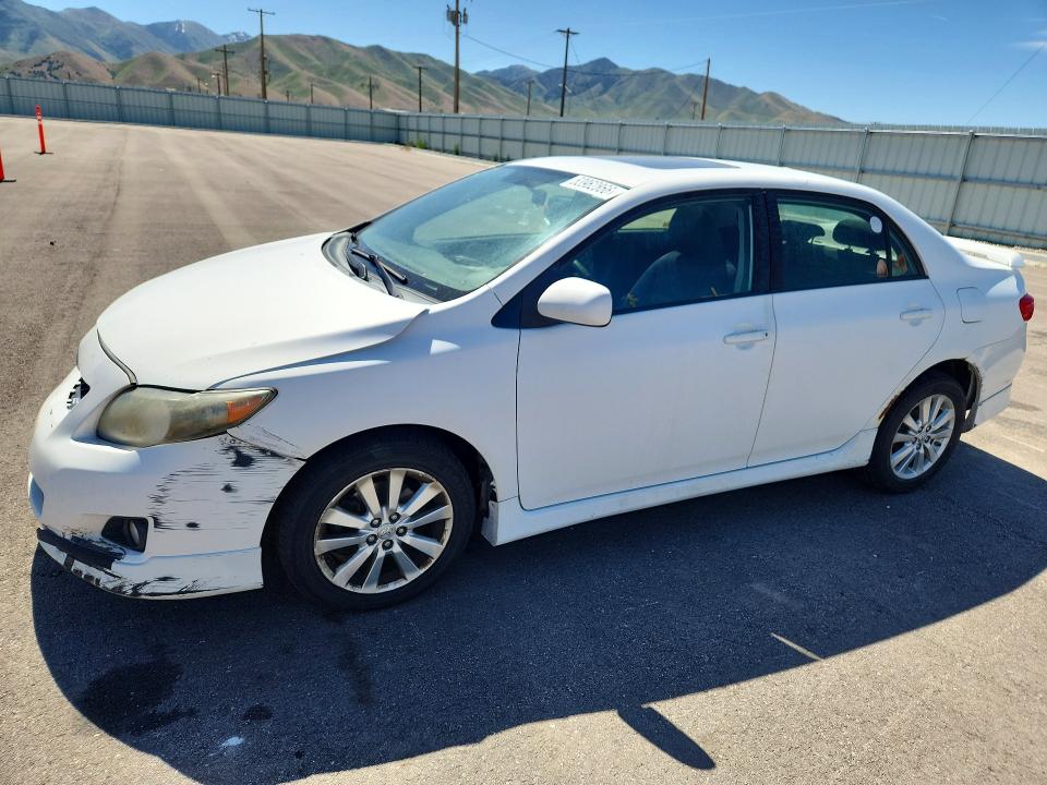 2009 Toyota Corolla VIN 1NXBU40E49Z007471 COPART salvage auction — FRONT END, Ut - Salvage Certificate, sold $1,300 on 2026-07-10 (photo 1)