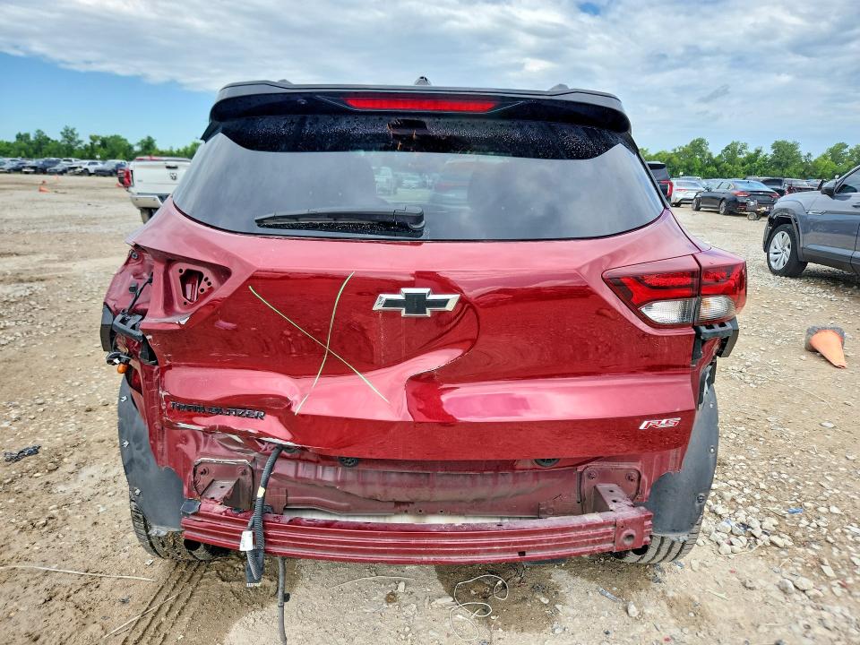 2022 Chevrolet Trailblazer VIN KL79MTSL5NB097418 COPART salvage auction — REAR END, Tx - Salvage Vehicle Title, sold $4,050 on 2026-07-21 (photo 6)
