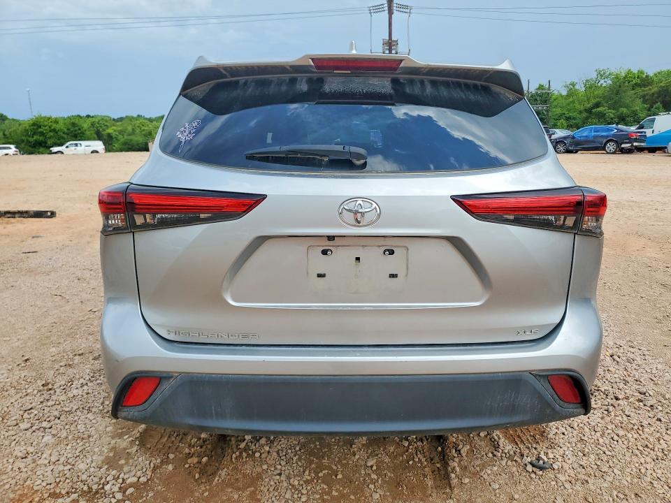 2023 Toyota VIN 5TDKDRAH3PS008851 COPART salvage auction — FRONT END, Nc - Salvage Certificate Of Title, sold $8,200 on 2026-07-27 (photo 6)