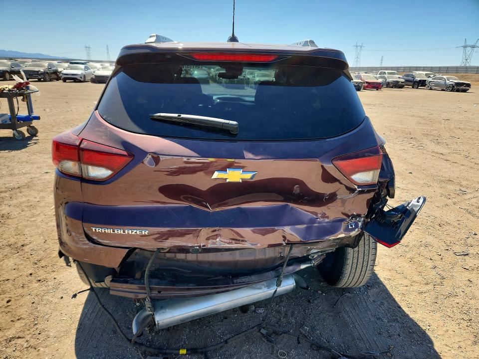 2023 Chevrolet Trailblazer VIN KL79MPSL3PB079834 COPART salvage auction — REAR END, Ca - Salvage Certificate, sold $2,050 on 2026-07-20 (photo 6)