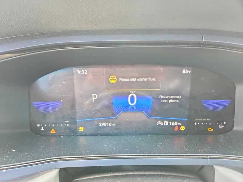 2023 Volkswagen Taos VIN 3VVSX7B28PM313382 COPART salvage auction — FRONT END, Tx - Salvage Vehicle Title, sold $8,600 on 2026-07-16 (photo 9)