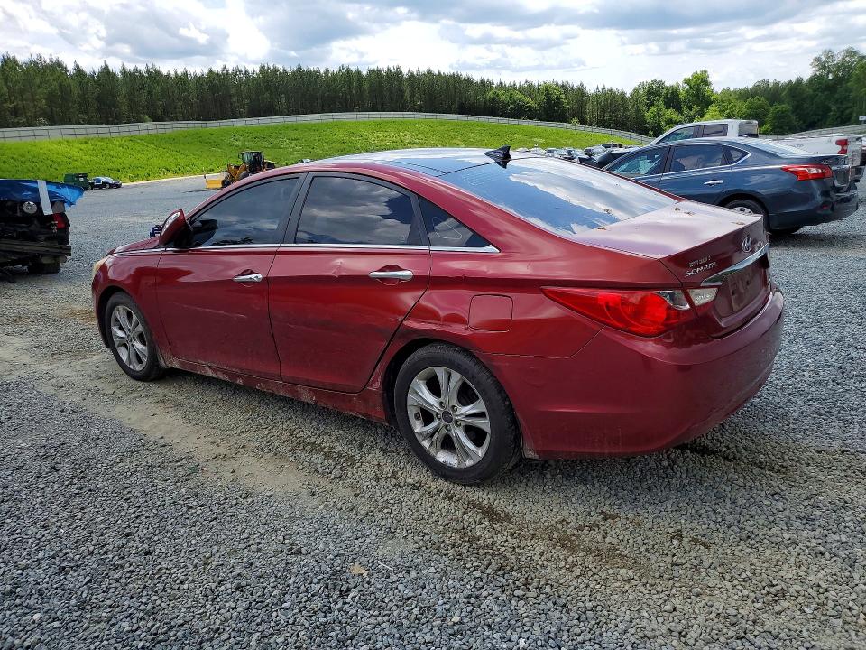 2012 Hyundai Sonata VIN 5NPEC4AC9CH373221 COPART salvage auction — SIDE, Sc - Cert Of Title-Salvage, sold $550 on 2026-07-16 (photo 2)