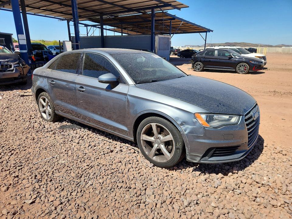 2015 Audi A3 VIN WAUACGFF4F1010062 COPART salvage auction — FRONT END, Az - Cert Of Title - Salvage, sold $1,450 on 2026-07-14 (photo 4)