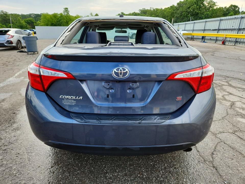 2014 Toyota VIN 5YFBURHE3EP001755 COPART salvage auction — HAIL, Salvage Title, sold $1,600 on 2026-07-28 (photo 6)