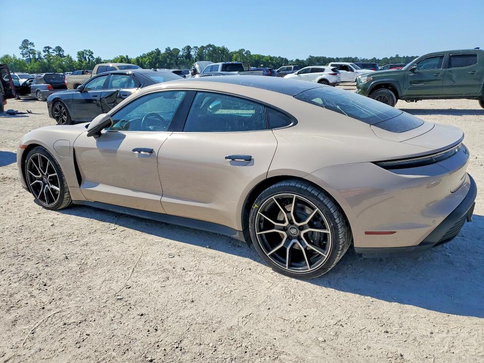 2024 Porsche Taycan VIN WP0AA2Y10RSA10817 COPART salvage auction — WATER/FLOOD, Tx - Salvage Title-Flood Damage, sold $35,000 on 2026-07-07 (photo 2)