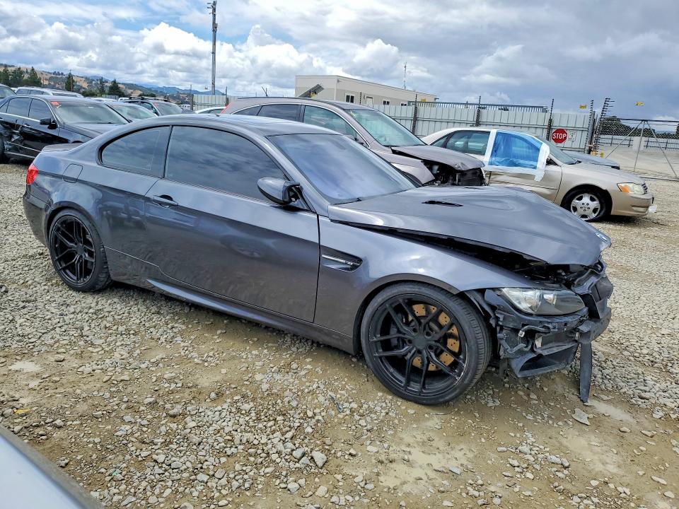 2008 BMW M3 VIN WBSWD93578PY40976 COPART salvage auction — FRONT END, Ca - Salvage Certificate, sold $5,200 on 2026-07-14 (photo 4)