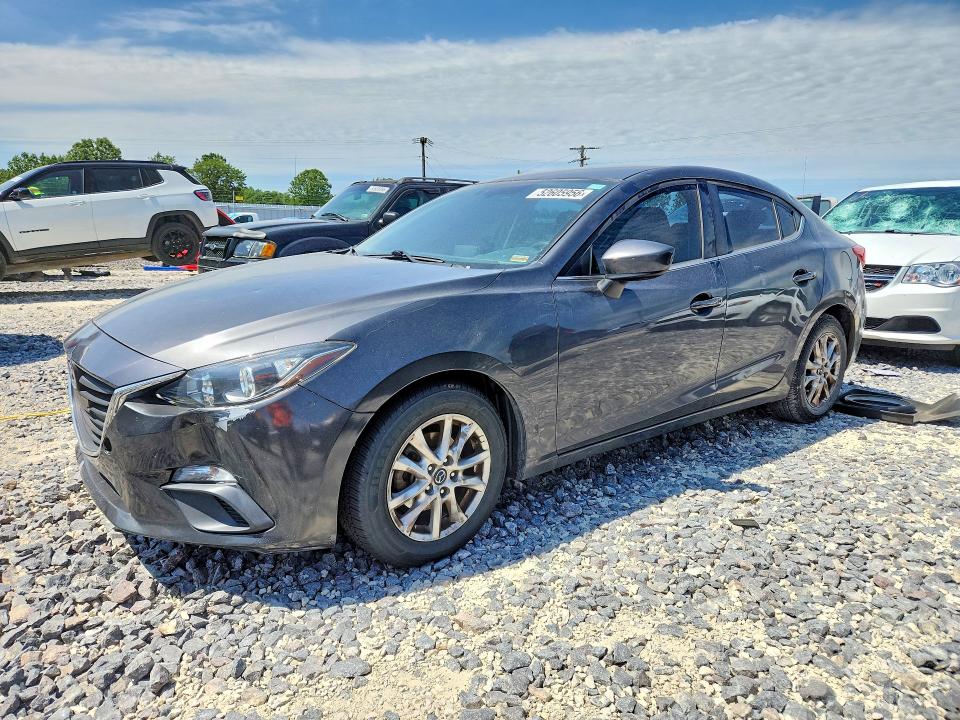 2016 Mazda VIN JM1BM1U71G1303450 COPART salvage auction — HAIL, Mo - Salvage Certificate Of Title, sold $1,400 on 2026-07-27 (photo 1)